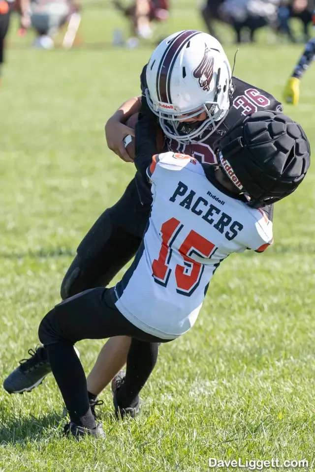 Pacers defender makes the tackle