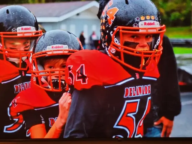 Two Jr Pacers teammates on game day